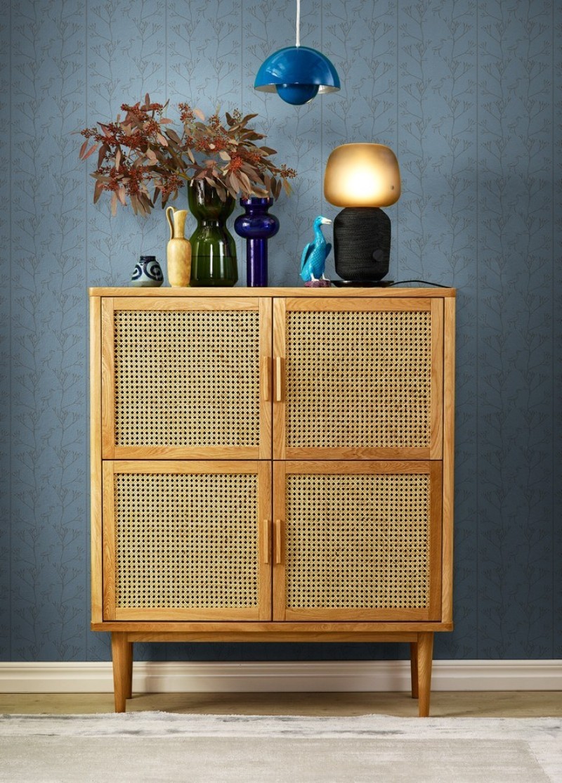 Bild på Twigs and Heron in Blue - 1033801-01